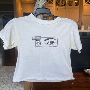 Brandy Melville/John Galt I’ll meet you in new york baby tee